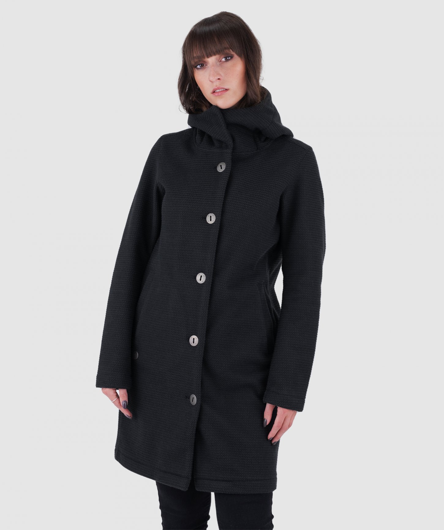 Woolshellový kabát Harlem  Black Beauty