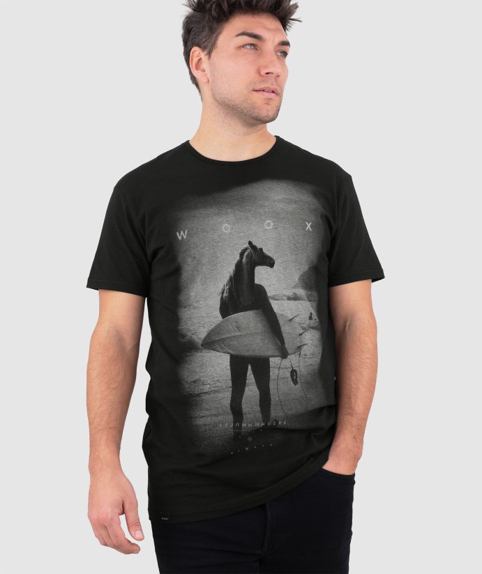 Tričko Hippocampus  Black