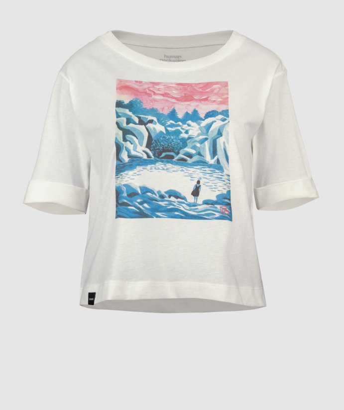 Tričko Rudé Nebe  Off White