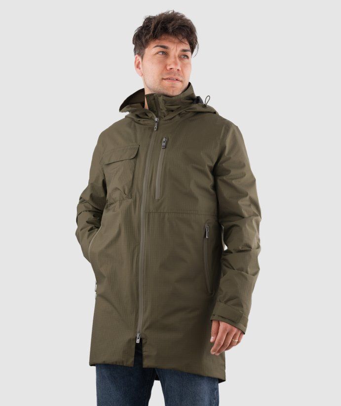 Vetrovka Parkland  Dark Olive