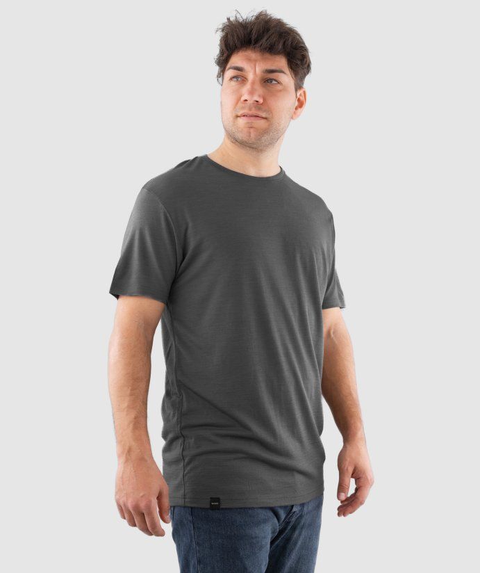 Merino tričko Fairlie  Castor Grey