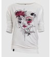 Tričko Diridas Facialis  Off White