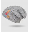 Čiapka Grey Button Beanie