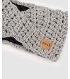 Merino čelenka Meri Grey Headband