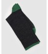 Merino ponožky Taupo  Basilico