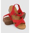 Dámske sandále Alta  Fiery Red