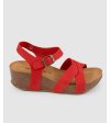 Dámske sandále Alta  Fiery Red