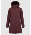 Softshellový kabát Philo  Oxblood Red
