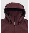 Softshellový kabát Philo  Oxblood Red